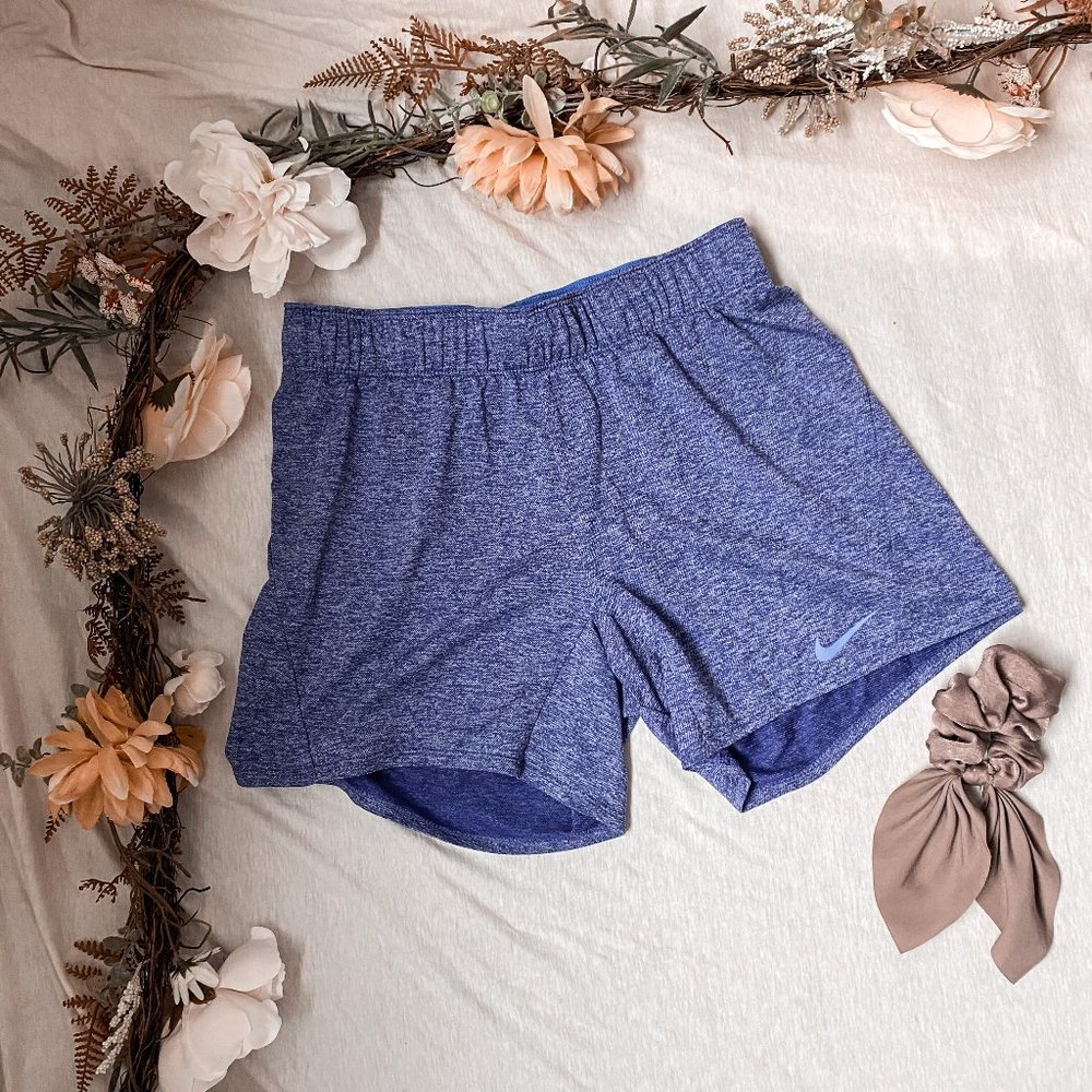 Nike Purple 5in Workout Shorts